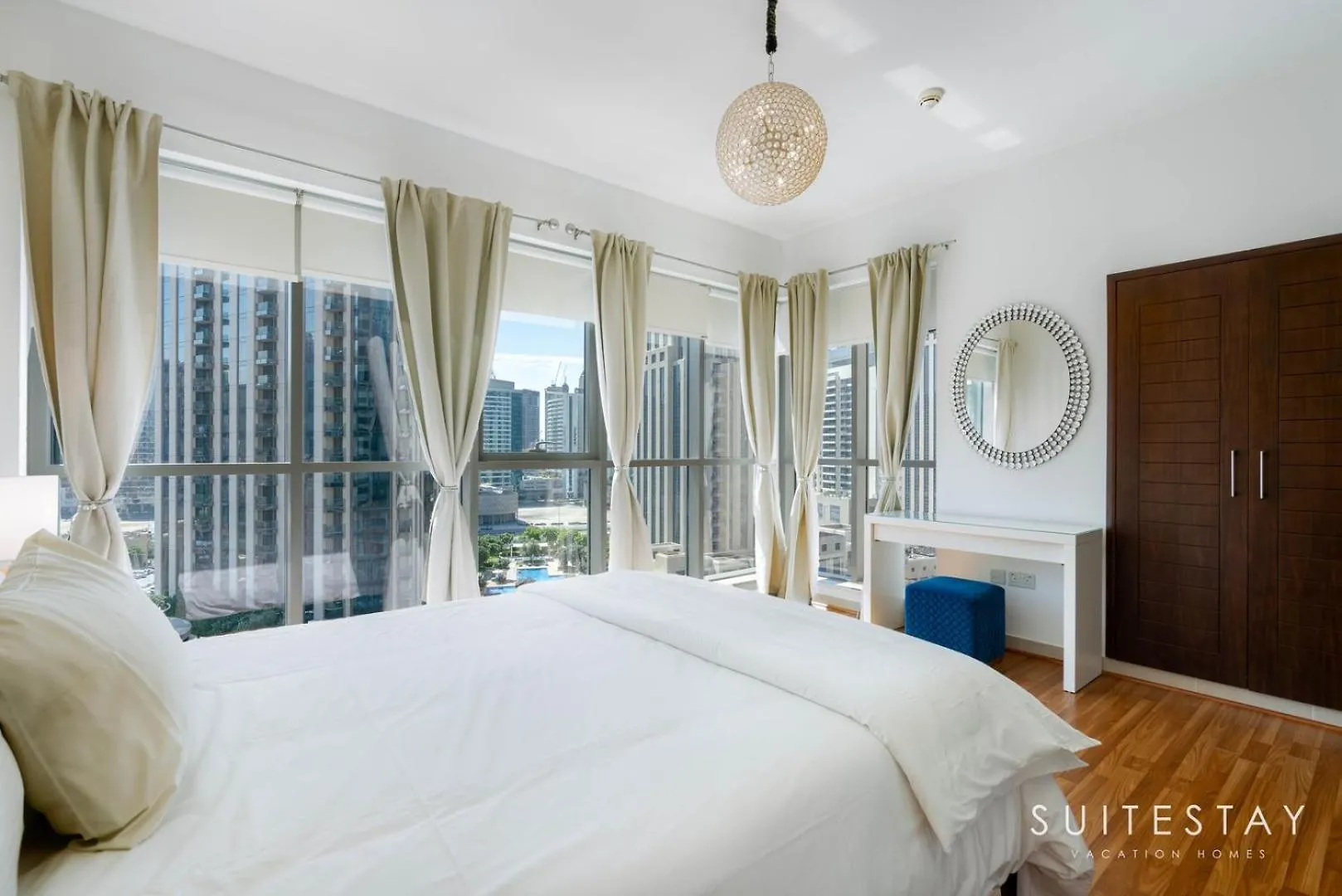 公寓 迪拜One Bed With Burj Khalifa View公寓